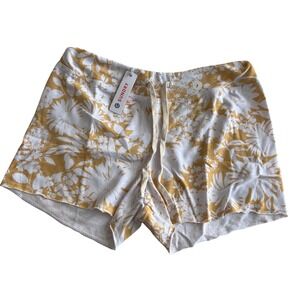 Sundry Floral Print Lounge Shorts Drawstring Waist Casual Comfy Size‎ 1